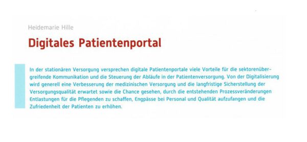 Digitales Patientenportal (Buch) – Bild 2